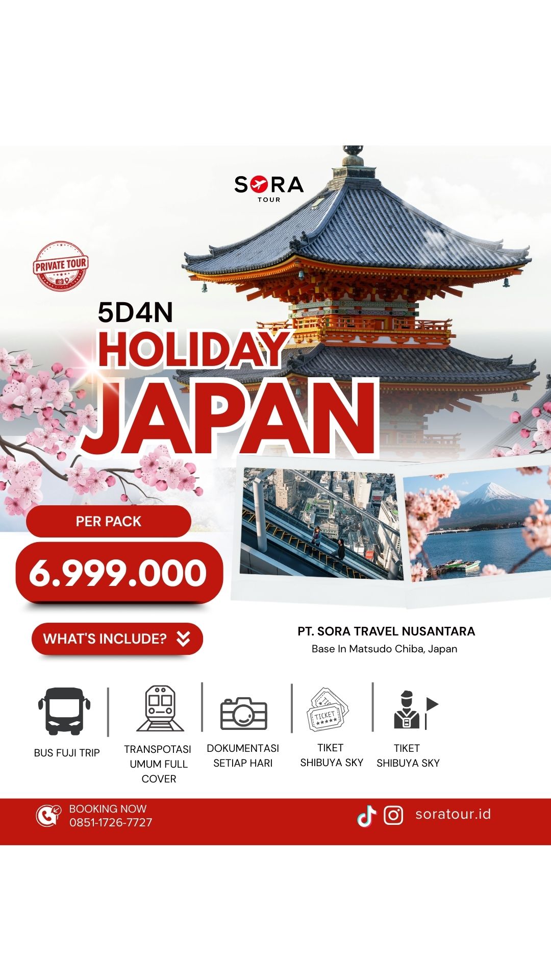 Private Tour Jepang 2 - Sora Tour