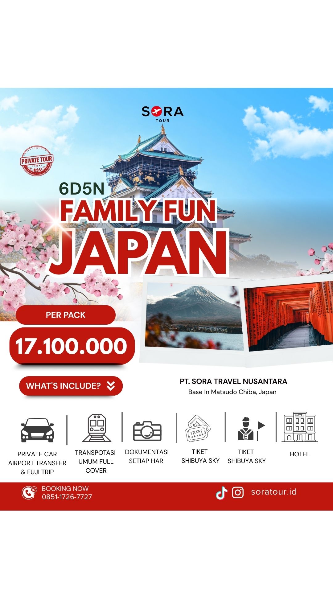 Private Tour Jepang 5 - Sora Tour